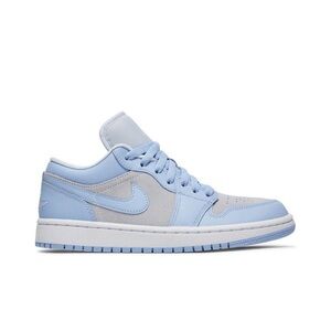 Nike Women's Air Jordan 1 Low - Gray and blue